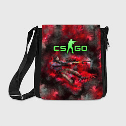 Сумка на плечо CS GO Red heat, цвет: 3D-принт