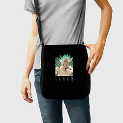 Сумка на плечо Сенку Ишигами в квадрате, цвет: 3D-принт — фото 2