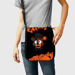 Сумка на плечо FNAF - ФРЕДДИ Краска, цвет: 3D-принт — фото 2