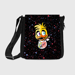 Сумка на плечо FNAF - ЧИКА Краска, цвет: 3D-принт
