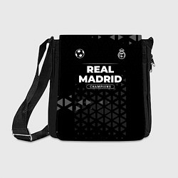 Сумка на плечо Real Madrid Форма Champions, цвет: 3D-принт