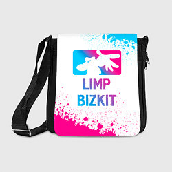 Сумка на плечо Limp Bizkit Neon Gradient, цвет: 3D-принт