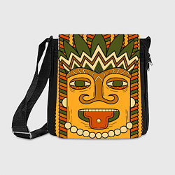 Сумка на плечо Polynesian tiki CHILLING, цвет: 3D-принт