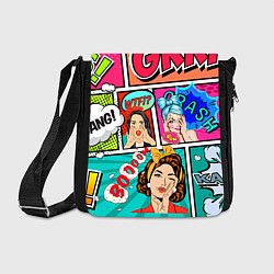 Сумка на плечо POP ART, цвет: 3D-принт