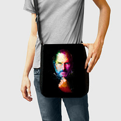 Сумка на плечо Стив Джобс, цвет: 3D-принт — фото 2