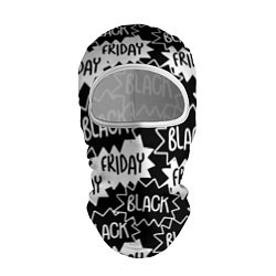 Балаклава Black friday, цвет: 3D-белый