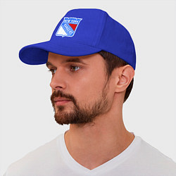 Бейсболка New York Rangers, цвет: синий