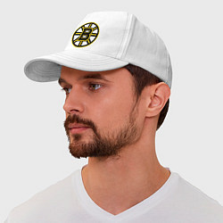 Бейсболка Boston Bruins, цвет: белый — фото 2