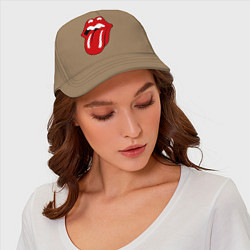 Бейсболка Rolling Stones, цвет: миндальный — фото 2