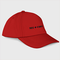 Бейсболка Eminem: Recovery, цвет: красный