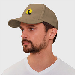 Бейсболка Homer & Bart, цвет: миндальный — фото 2