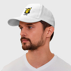 Бейсболка Чю Гевара (Chu Guevara), цвет: белый — фото 2