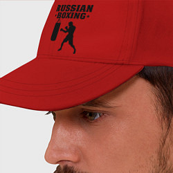 Бейсболка Russian Boxing, цвет: красный — фото 2