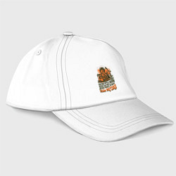 Бейсболка Мужчина и женщина абстракт, цвет: белый