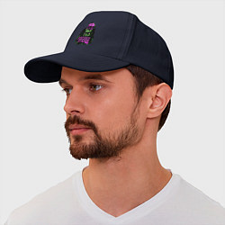 Бейсболка Мужчина и мозг, цвет: тёмно-синий — фото 2