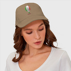 Бейсболка 3d aerostat Italy flag, цвет: миндальный — фото 2