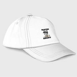Бейсболка Киану в розыске, цвет: белый