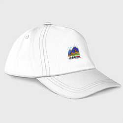 Бейсболка Горная Армения, цвет: белый