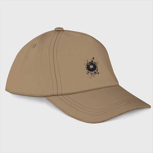 Бейсболка Vinyl dj / Миндальный – фото 3