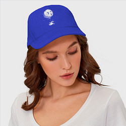 Бейсболка Moon balloon, цвет: синий — фото 2