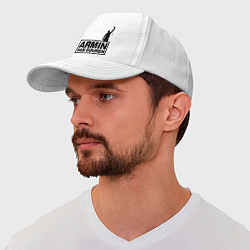Бейсболка Armin van buuren, цвет: белый — фото 2