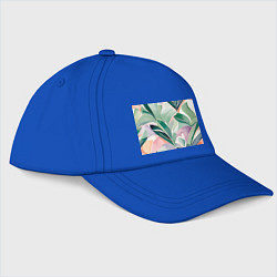 Бейсболка Листья акварель