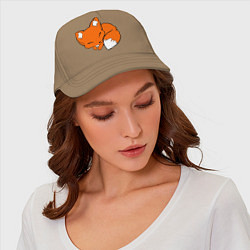 Бейсболка Спящий лисёнок, цвет: миндальный — фото 2