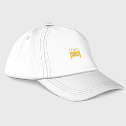 Бейсболка Doom final gold logo