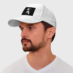 Бейсболка Натюрморт с головой Гудона, студентам-художникам, цвет: белый — фото 2
