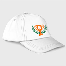 Бейсболка Чемпион по теннису, цвет: белый