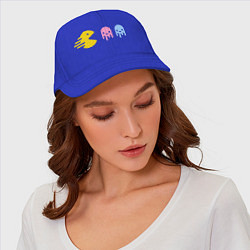 Бейсболка Pac-Man: Fast Eat, цвет: синий — фото 2