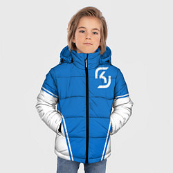 Куртка зимняя для мальчика SK-Gaming, цвет: 3D-черный — фото 2
