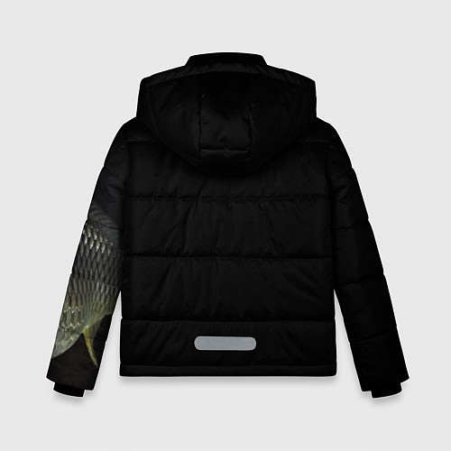 Зимняя куртка для мальчика The best fisherman / 3D-Черный – фото 2