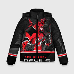 Куртка зимняя для мальчика New Jersey Devils, цвет: 3D-светло-серый