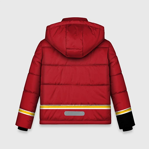 Зимняя куртка для мальчика Calgary Flames / 3D-Черный – фото 2