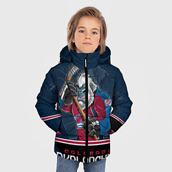 Куртка зимняя для мальчика Colorado Avalanche, цвет: 3D-светло-серый — фото 2