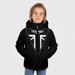 Куртка зимняя для мальчика Triumph 4, цвет: 3D-черный — фото 2