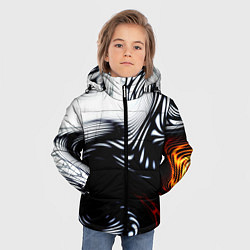 Куртка зимняя для мальчика Abrupt, цвет: 3D-черный — фото 2