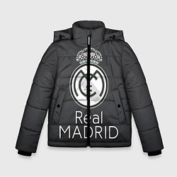 Куртка зимняя для мальчика Real Madrid, цвет: 3D-черный