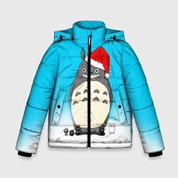 Зимняя куртка для мальчика Тоторо под снегом