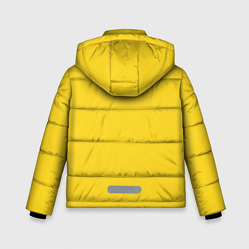 Зимняя куртка для мальчика Гомер-болельщик / 3D-Черный – фото 2