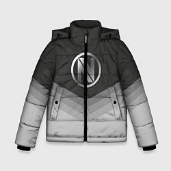 Куртка зимняя для мальчика EnVyUs Uniform, цвет: 3D-черный