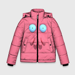 Куртка зимняя для мальчика Доктор Зойдберг, цвет: 3D-черный