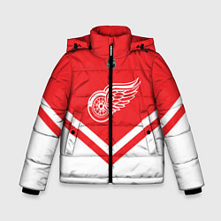 Куртка зимняя для мальчика NHL: Detroit Red Wings, цвет: 3D-красный