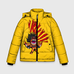 Куртка зимняя для мальчика Bloodseeker: Riki, цвет: 3D-светло-серый