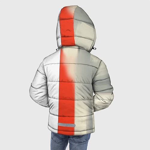 Зимняя куртка для мальчика Metal gear solid 3 / 3D-Красный – фото 4