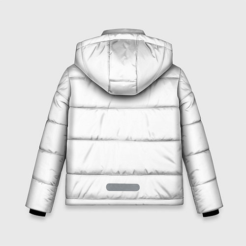 Зимняя куртка для мальчика Metal gear solid 5 / 3D-Светло-серый – фото 2