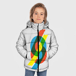 Куртка зимняя для мальчика 69, цвет: 3D-красный — фото 2