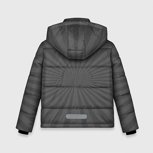 Зимняя куртка для мальчика Мертвый самурай / 3D-Черный – фото 2