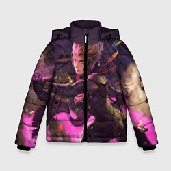 Куртка зимняя для мальчика Фиора, цвет: 3D-черный